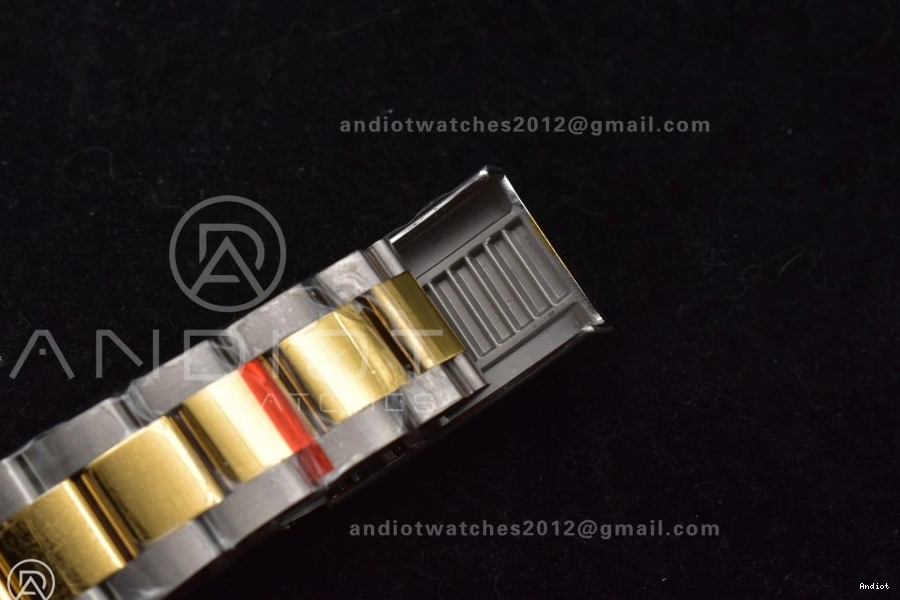 V3 Edition YG SS Tone Bracelet on Sea-Dweller Black GMF Best Two A2824 SS YG Dial 126603 1120